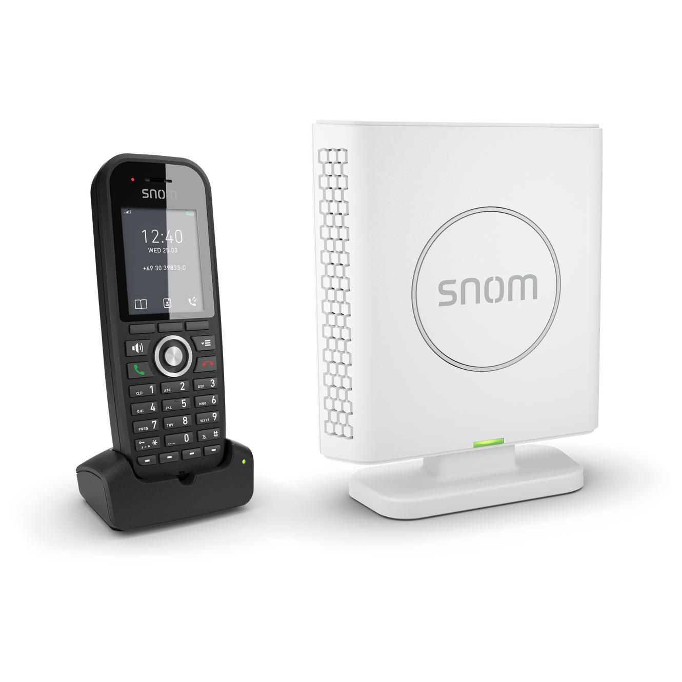Snom M430 DECT Phone - Black/White