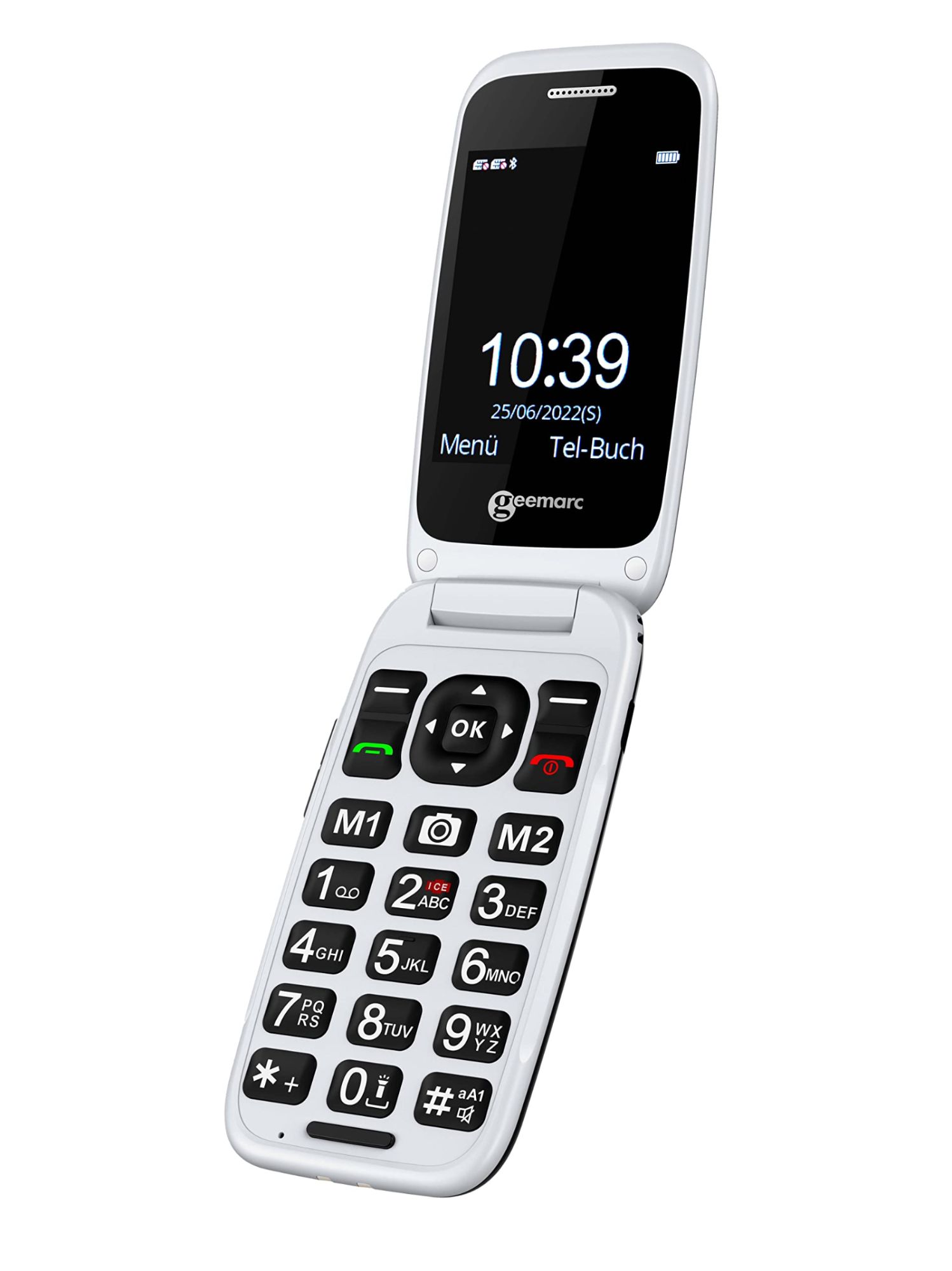 Geemarc CL8700 - 4G Senior Foldable Phone with Large Buttons