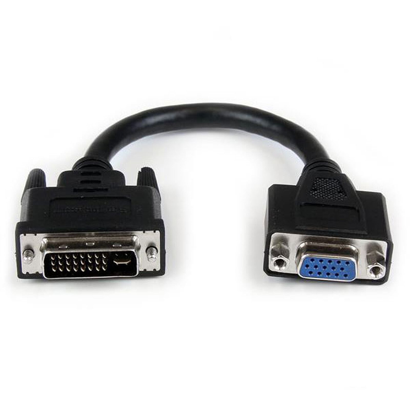 StarTech.com 20cm DVI to VGA M/F Adapter - Black
