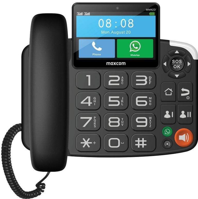 MaxCom MM42D Smart Phone Call Identifier - Black