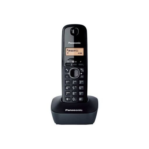 Téléphone sans fil Panasonic avec identification de l'appelant - DECTGAP - Noir