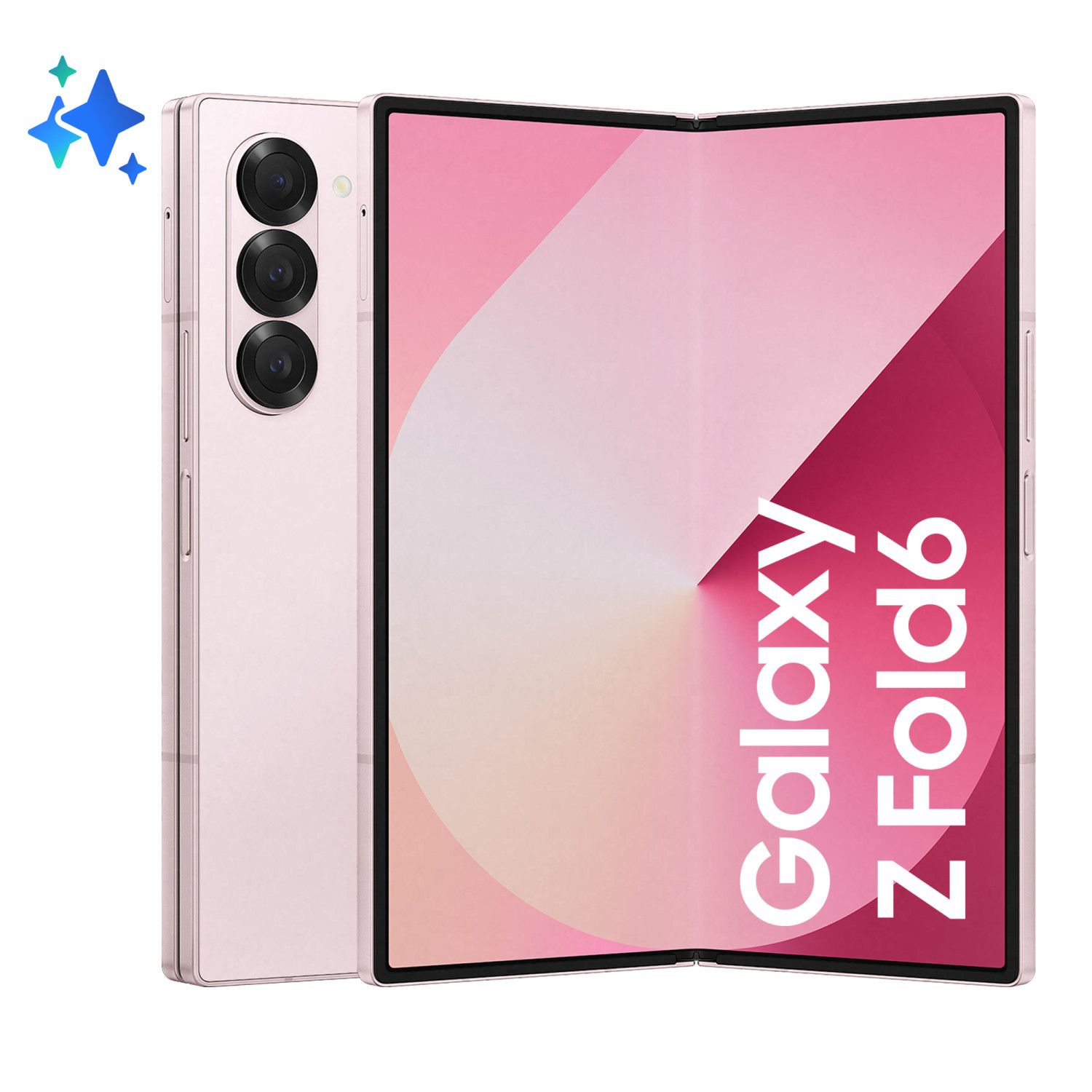 Samsung Galaxy Z Fold6 - 7.6" Double SIM - 12GB RAM - 512GB Storage - 4400mAh Battery - Pink
