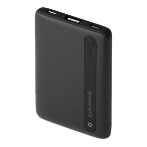dbramante1928 Power Bank, 5000mAh Lithium Polymer (LiPo), Black