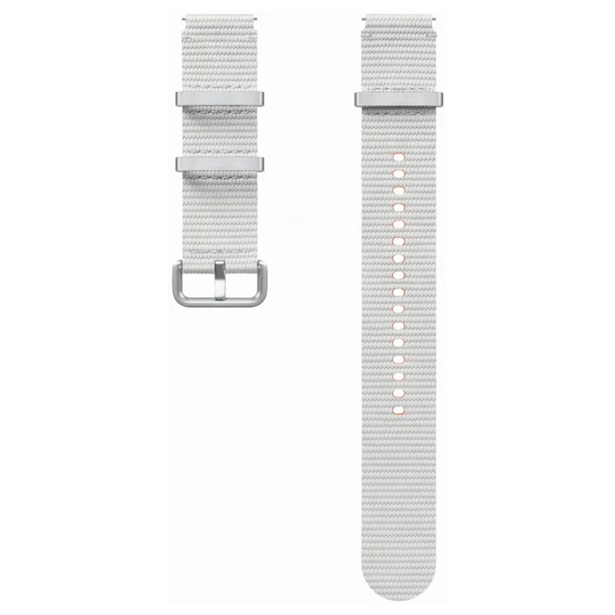 Brazalete Samsung Athleisure Original para Galaxy Watch 4 / 5 / 6 / 7 - 20 mm M/L Plata