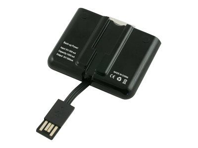 Ascendeo Muvit Emergency Battery - 1000mAh Li-Ion External Battery for Apple iPhone 3G, 3GS, 4, 4S