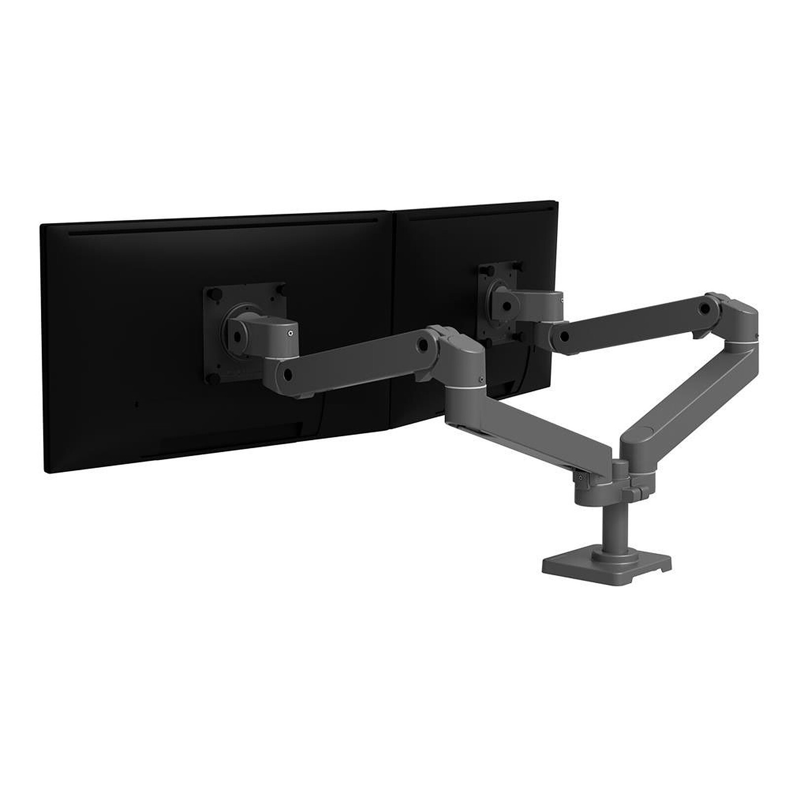 Ergotron LX Pro Two-Screen Side-by-Side Arm Grey 