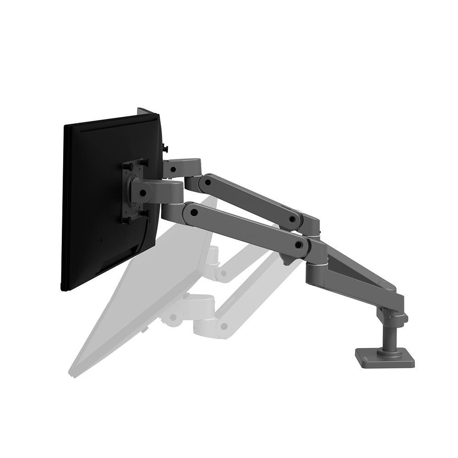 Ergotron LX Pro Two-Screen Side-by-Side Arm Grey 