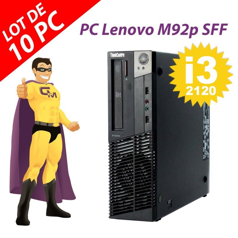Lenovo M92p SFF Desktop PC - Intel i3-2120, 4GB RAM, 250GB HDD, Windows 10, WiFi