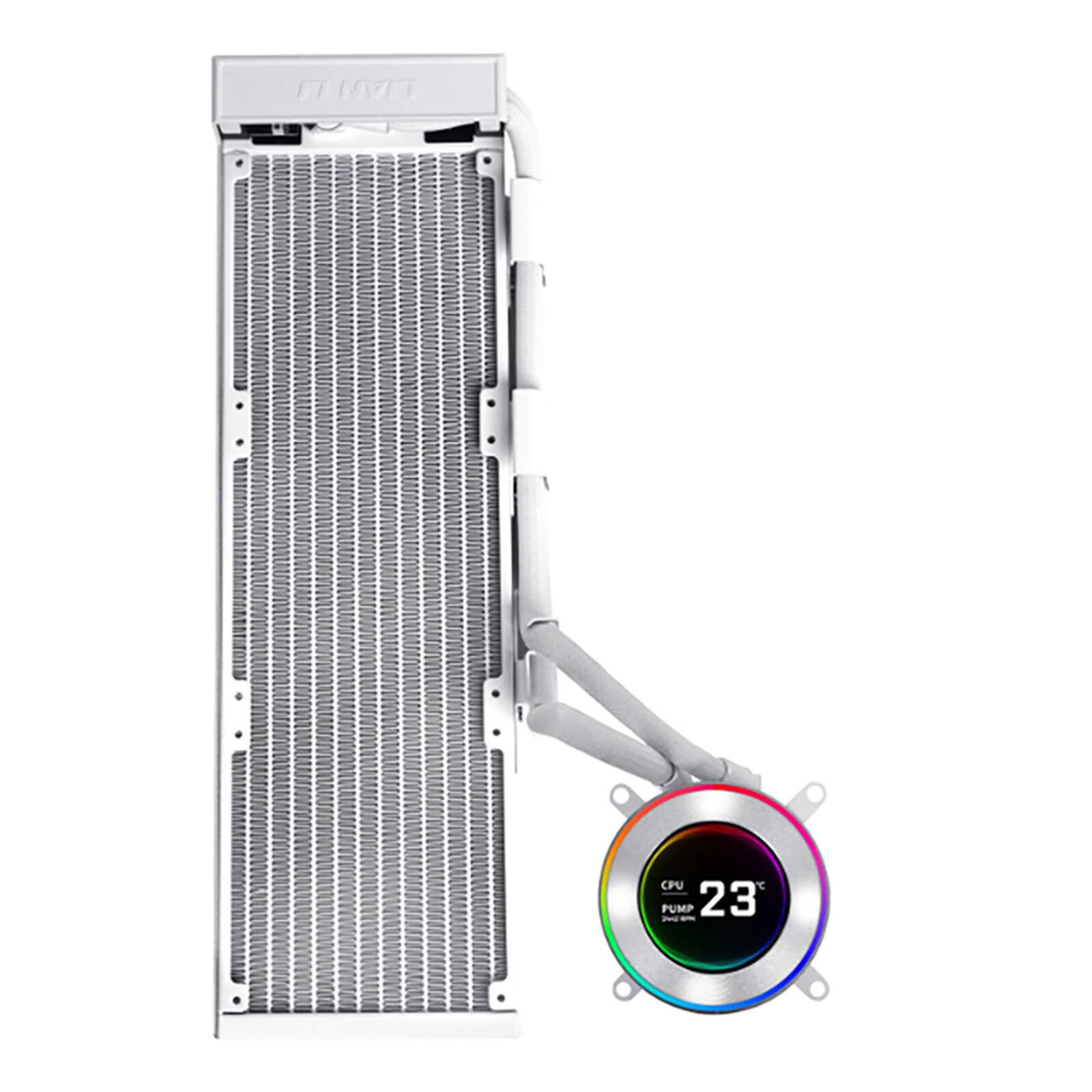 Lian Li Hydroshift II LCD-C 360N Fanless (white)
