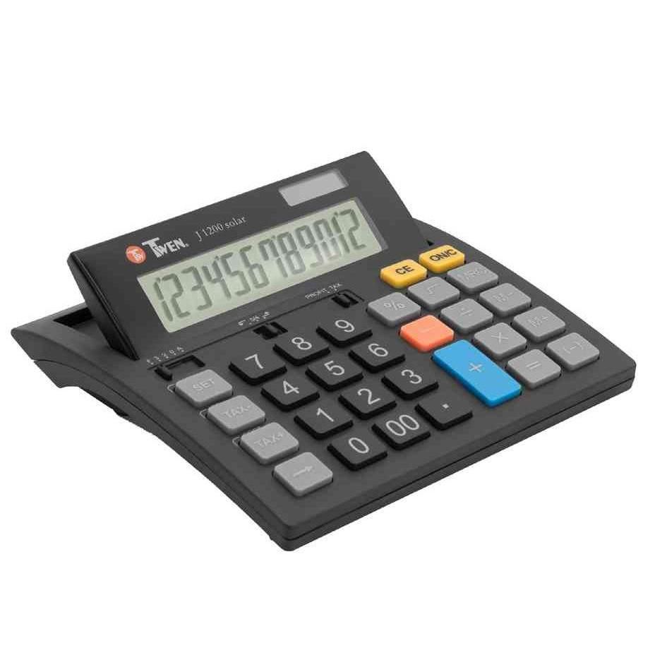 Triumph Adler TWEN J-1200 Solar Desk Calculator