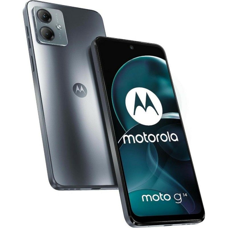Motorola Moto G14 Smartphone - 6.5" HD+ Unisoc T616, 8GB RAM, 256GB, Grey