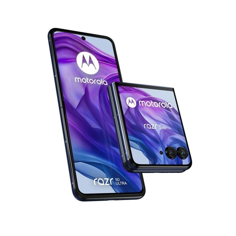 Motorola Razr 50 Ultra Smartphone - 6.9" Display, 12GB RAM, 512GB Storage, Midnight Blue