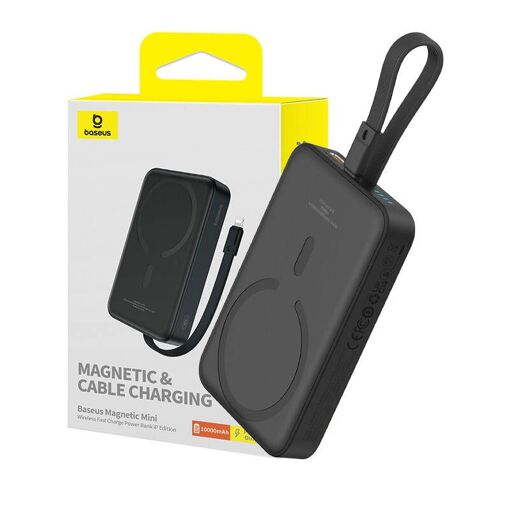 Batería portátil Baseus Mini Magnética 10000 mAh 20W Magsafe (Negra)