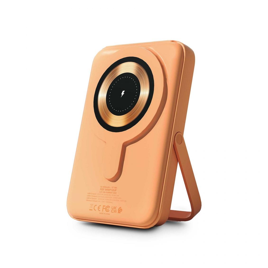 Urban Factory Magsne Power 10,000 mAh Wireless Rechargeable Battery - Apricot