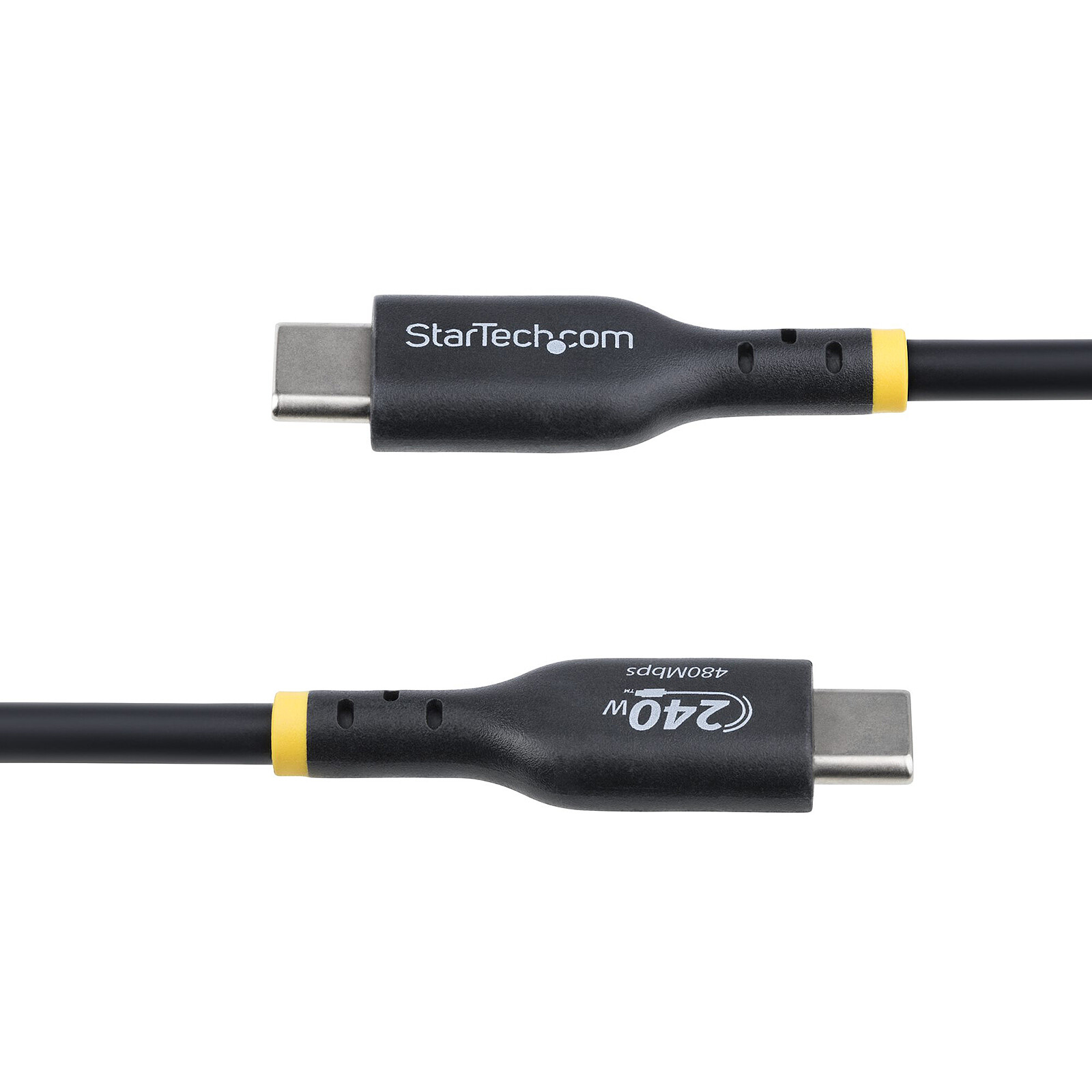 Cable USB-C a USB-C 2.0 StarTech.com - 240W 5A PD EPR - 2 m - Negro