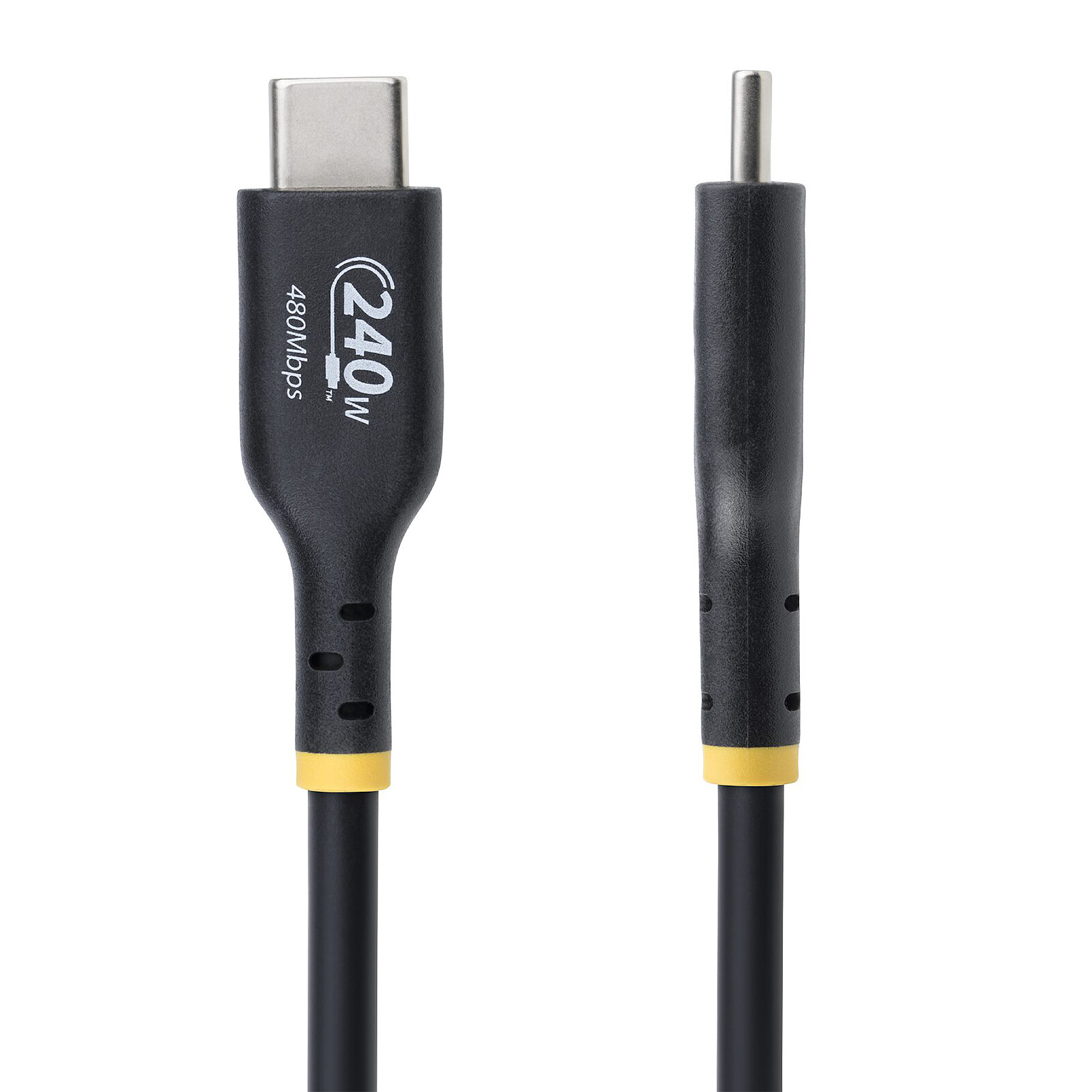 Cable USB-C a USB-C 2.0 StarTech.com - 240W 5A PD EPR - 2 m - Negro