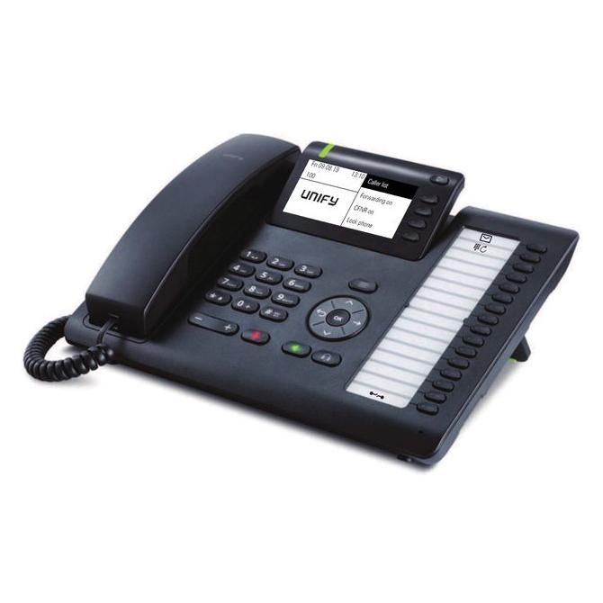 Unify OpenScape DeskPhone CP400T Fixed Phone, Black TFT
