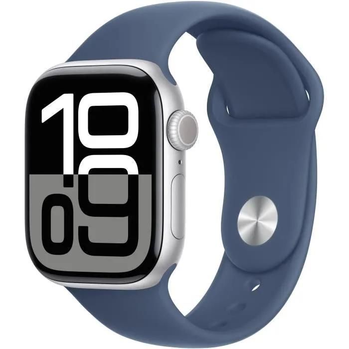 Apple Watch Series 10 GPS - 42mm Aluminium Case - Silver Finish (M/L)