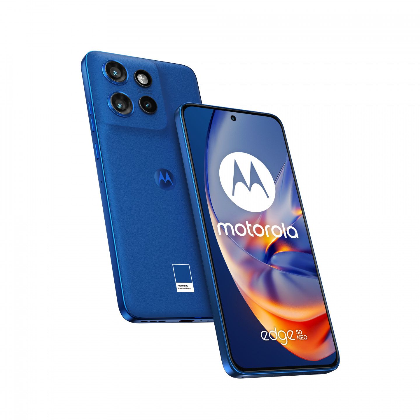 Motorola Edge 50 Neo - 6.36" Dual SIM 5G Android Phone - 12GB RAM, 512GB Storage, 4310mAh Battery, Blue