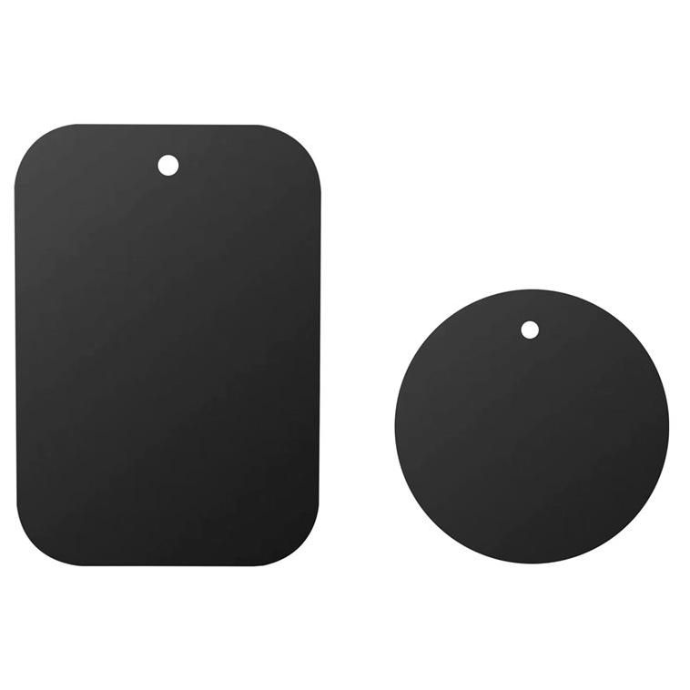 Bigben Magnetic Phone Mount for Car, Metal Plate Kit - Black