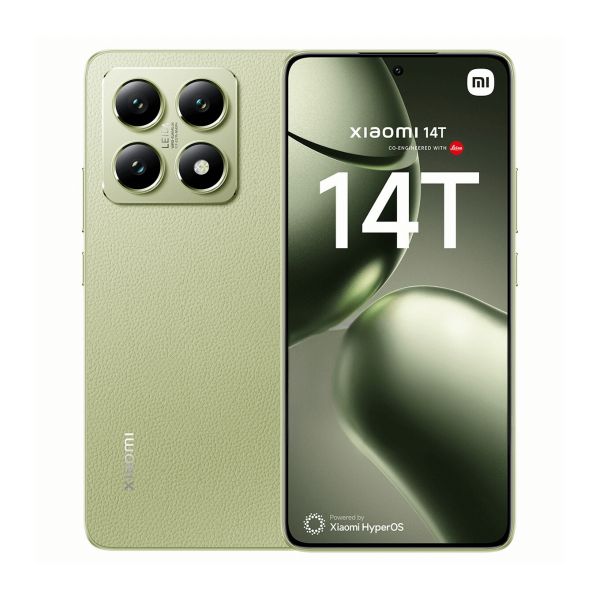 Xiaomi 14T 5G Dual-SIM Phone, 512GB, Green Lemon