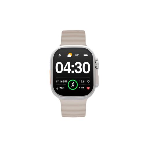 RADIANT Smartwatch Sili Areia (Size: 40mm, Color: Sand, Capacity: 1.39inch Display)