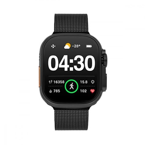 RADIANT Smartwatch Mesh Black