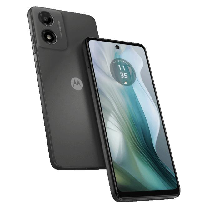 Motorola e14 - 6.56" Double SIM Android 14 Phone, 4GB RAM, 64GB Storage, 5000mAh Battery, Graphite