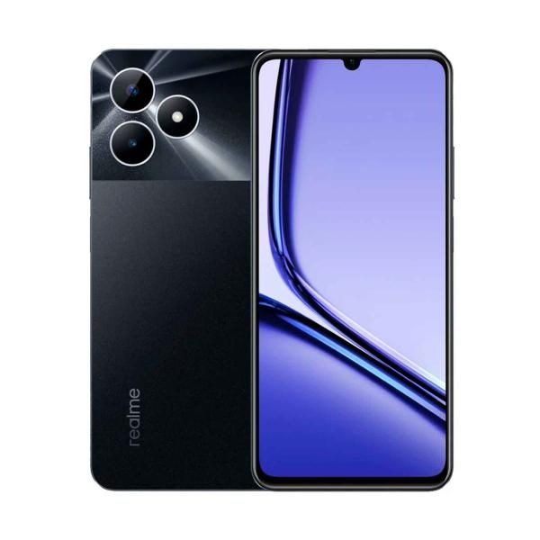 Realme Note 60, 6.75" Double SIM, Android 14, 4G, USB Type-C, 6GB RAM, 128GB, 5000mAh Battery, Marble Black