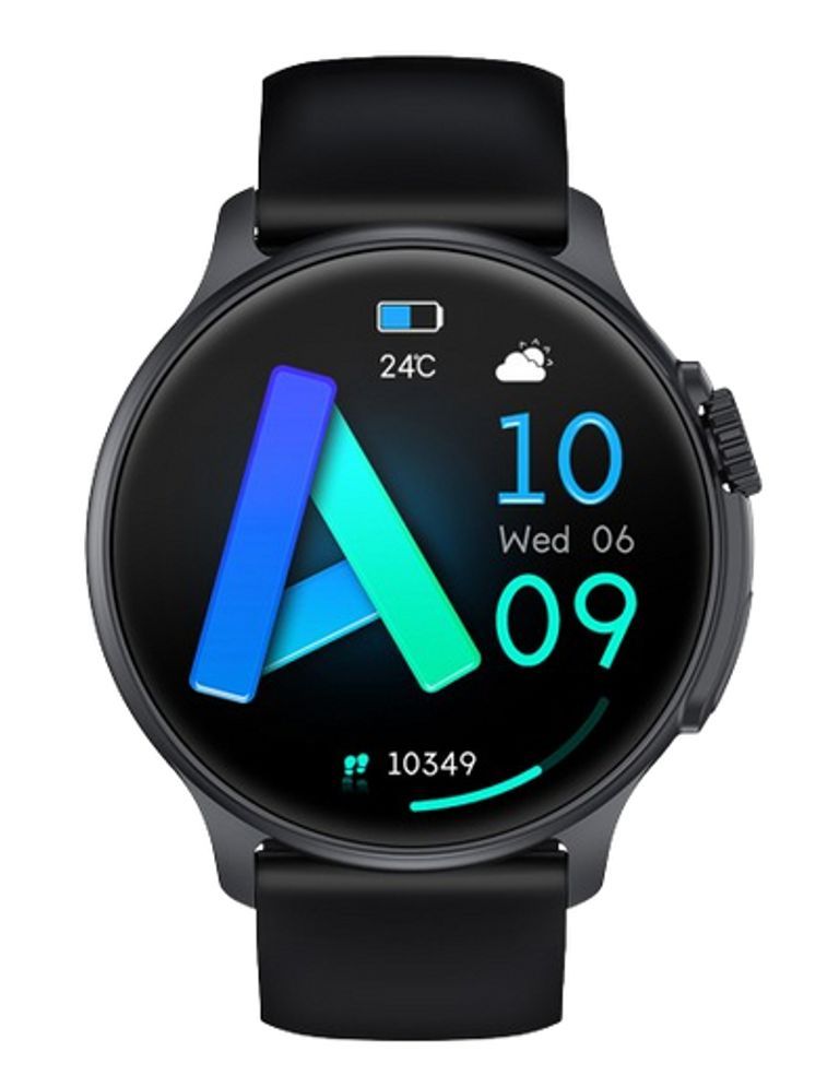 Emporia WATCHjoy 1.43" Digital AMOLED Watch, Black
