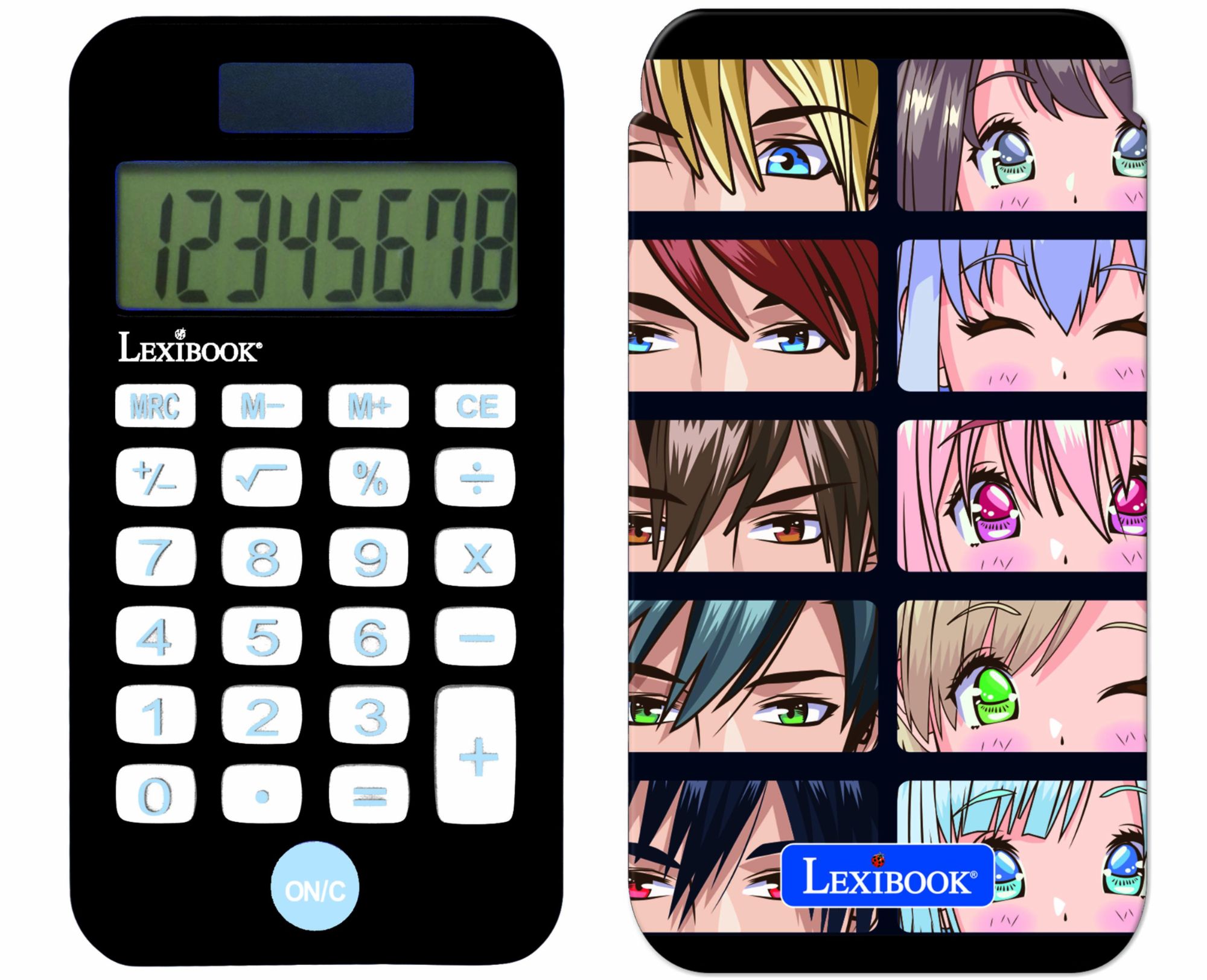 Lexibook 8-Digit Pocket Calculator with Protective Case