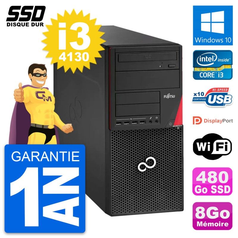 Fujitsu Esprimo P920 PC Tour - Intel i3-4130, 8GB RAM, 480GB SSD, Windows 10, WiFi