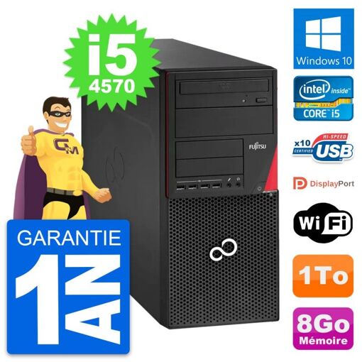Fujitsu Esprimo P920 Core i5 Laptop - 8GB RAM, 1TB HDD, Windows 10, WiFi