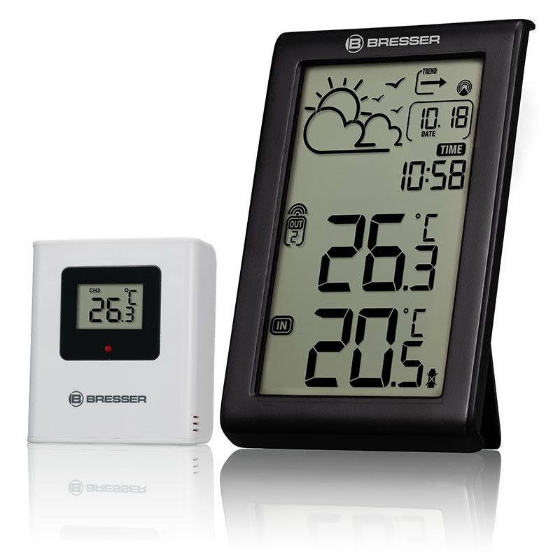 Bresser Meteo Temp W Radio Weather Station with Outdoor Sensor