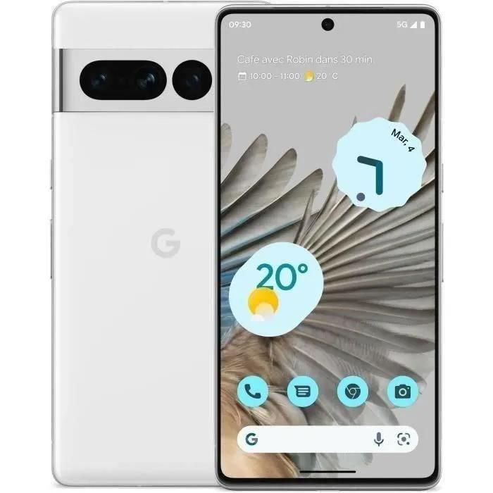 Google Pixel 7 Pro - 128GB - White (2022) - Refurbished - Excellent Condition