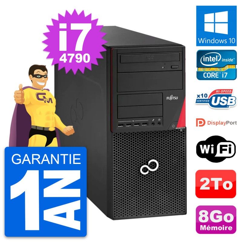 Fujitsu Esprimo P920 Core i7-4790 8GB RAM 2TB HDD Windows 10 WiFi PC Tour
