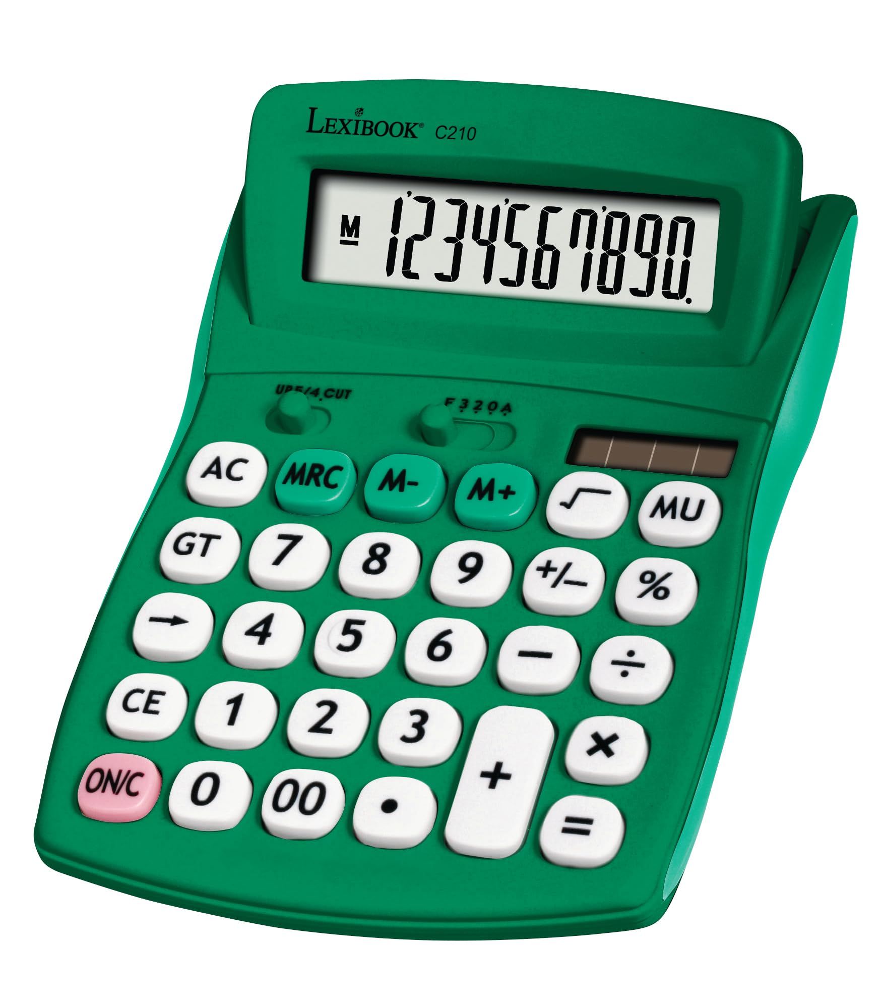 Calculatrice de bureau Lexibook verte 10 chiffres