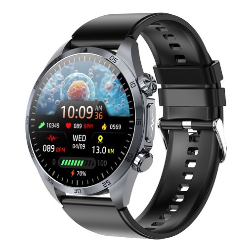 Advanced Health Tracking Smartwatch - Black