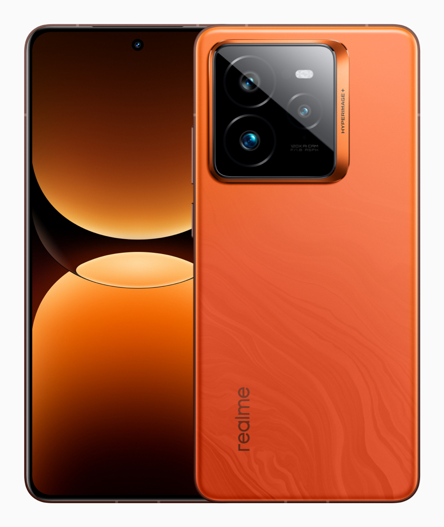 Realme GT 7 Pro - 6.78" FHD+ Display, Snapdragon 8 Elite, 12GB RAM, 256GB Storage, 50MP Triple Rear Cameras, 5800mAh Battery, Orange