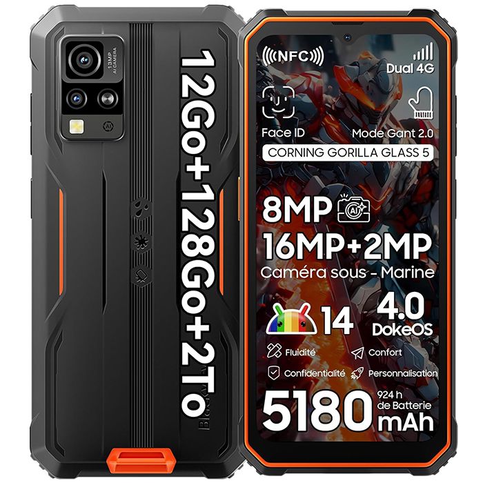 Blackview BV4800 Pro Rugged Smartphone