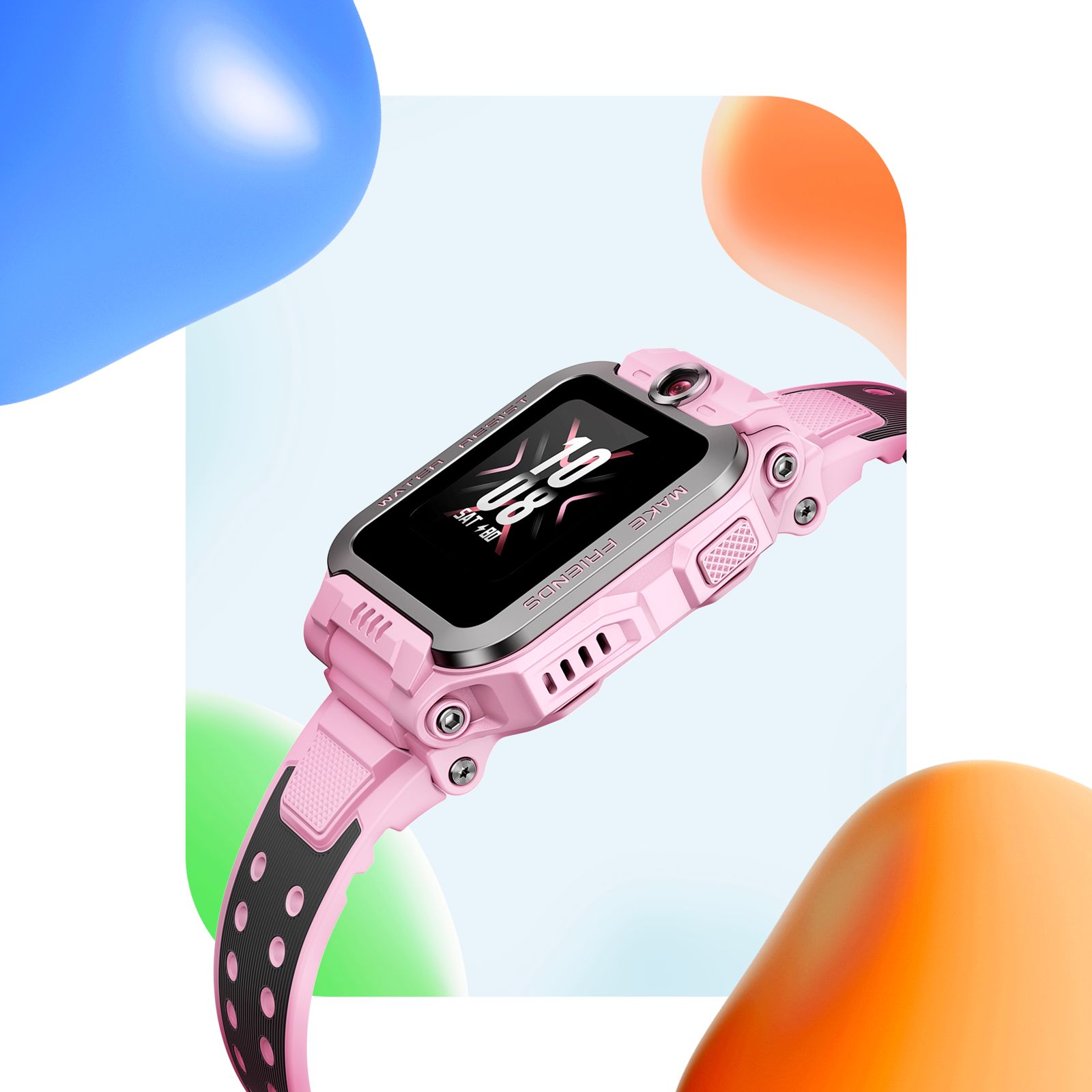 Imoo Watch Phone Z7 4G Smartwatch, Pink