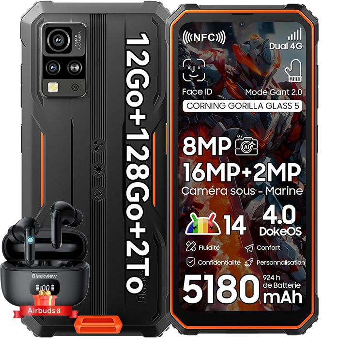 Blackview BV4800 Pro Durable Smartphone