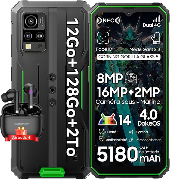 Blackview BV4800 Pro Rugged Smartphone