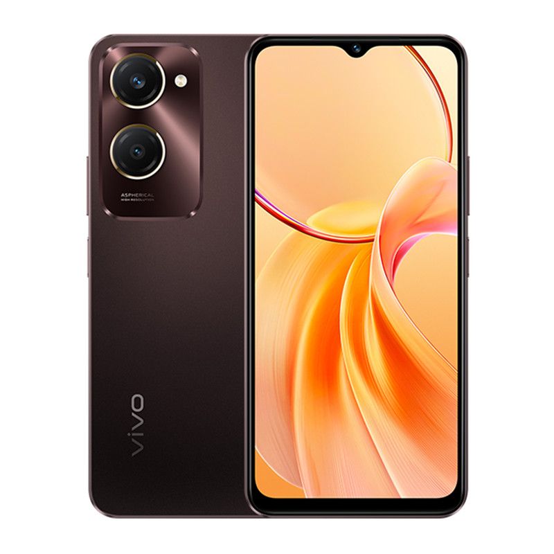Vivo Y28s 5G Smartphone, Mocha Brown, 4GB RAM, 128GB Storage