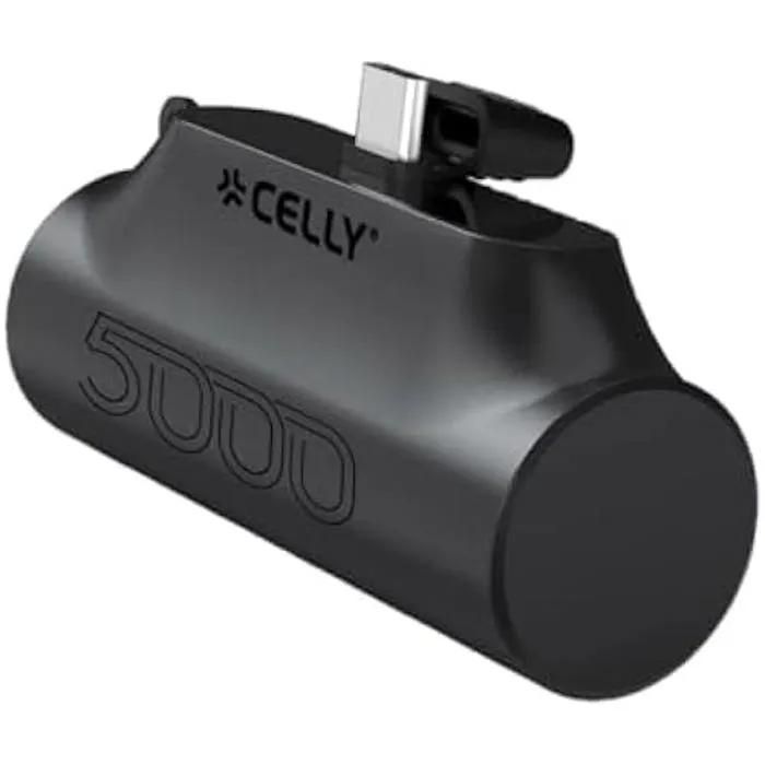 Batería Powerbank Celly PBC5000BK Negro - 5000 mAh