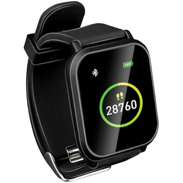 Monre Connectée Umbro Bluetooth - Montre de Sport avec HR et Capteur de Température Corporelle
