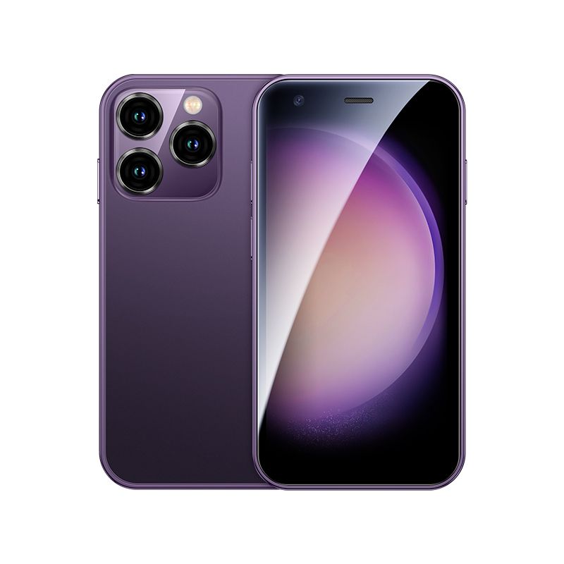 SOYES XS15 Mini Smartphone 3.0inch Screen Android 8.1 2GB RAM 16GB ROM Dual SIM Play Store 3G Mobile Phone Purple