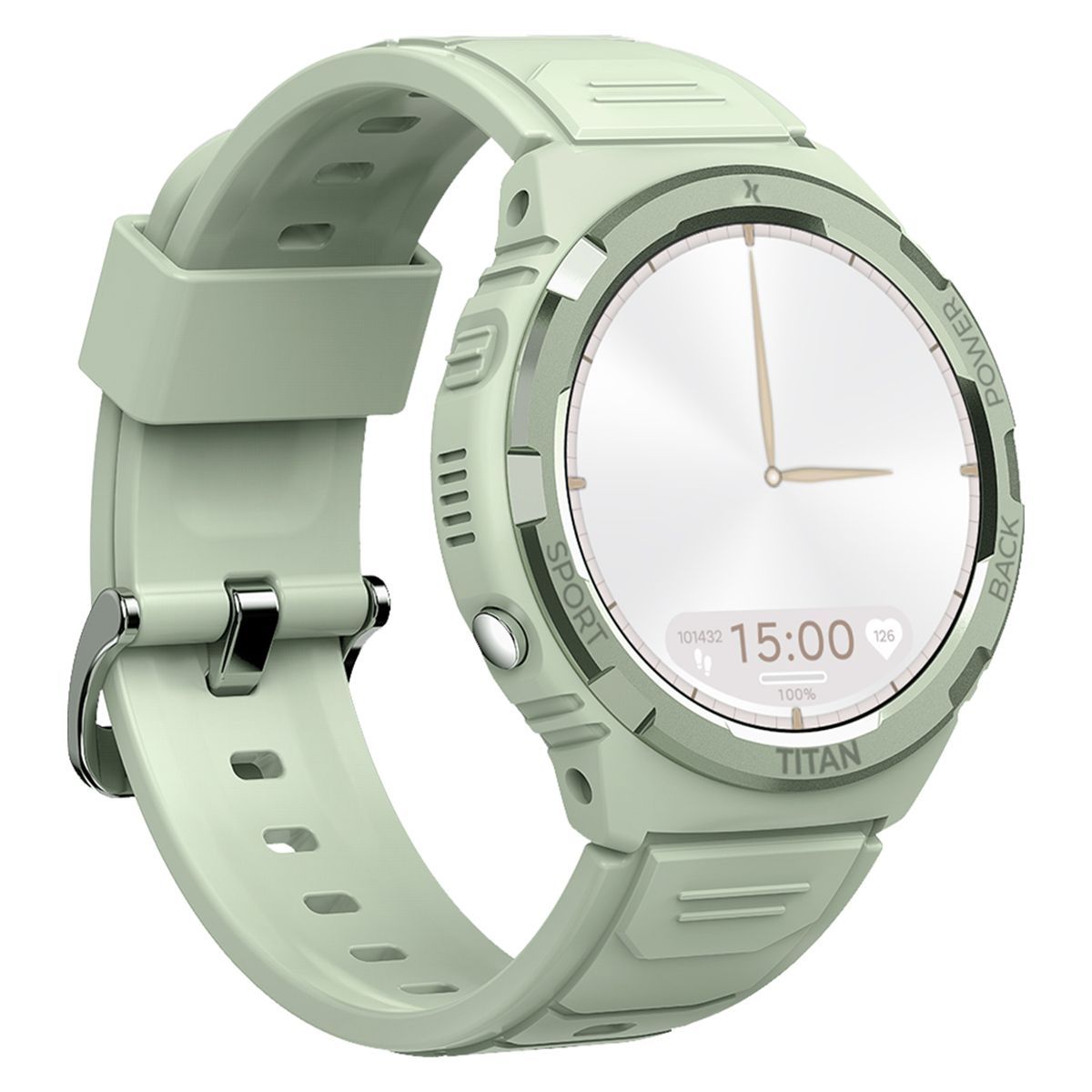 Maxcom Titan Valkiria Smartwatch, IP69 5ATM Gorilla Glass 3, Green