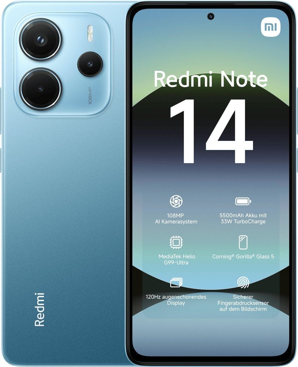 Xiaomi Redmi Note 14 4G 128GB Blue