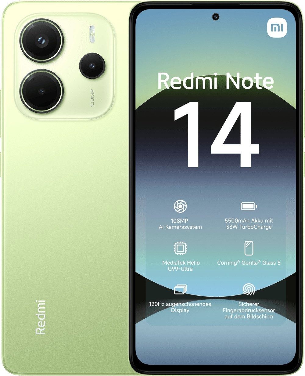 Xiaomi Redmi Note 14 4G 128GB Green